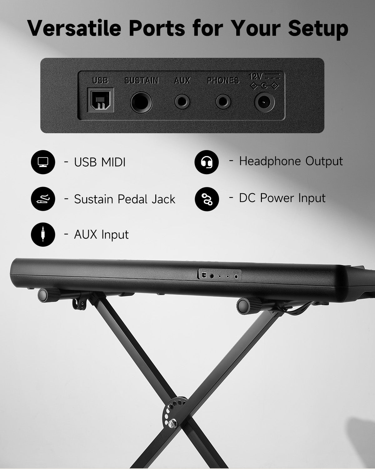 Donner DEK-60 61-key Electronic Keyboard Kit