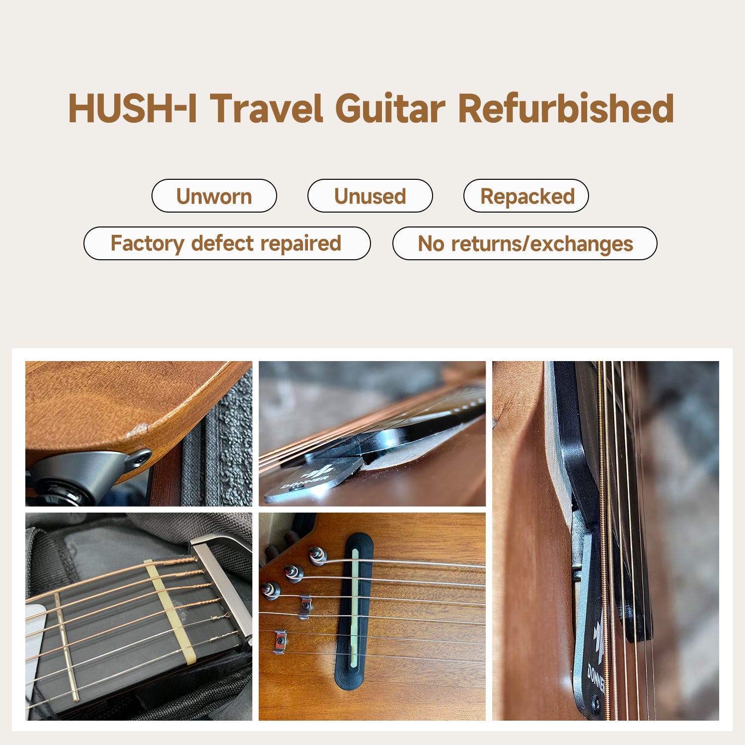 【Openbox】Donner HUSH I Electric Guitar Kit