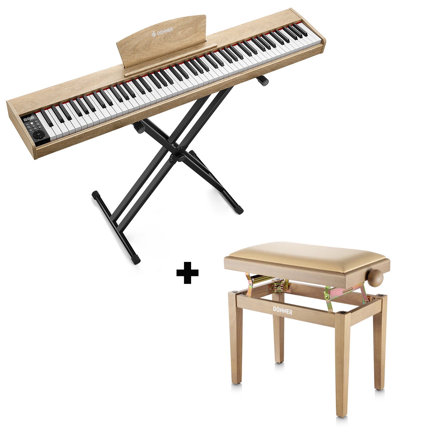 Piano numérique sensible à la vélocité Donner DEP-1S 