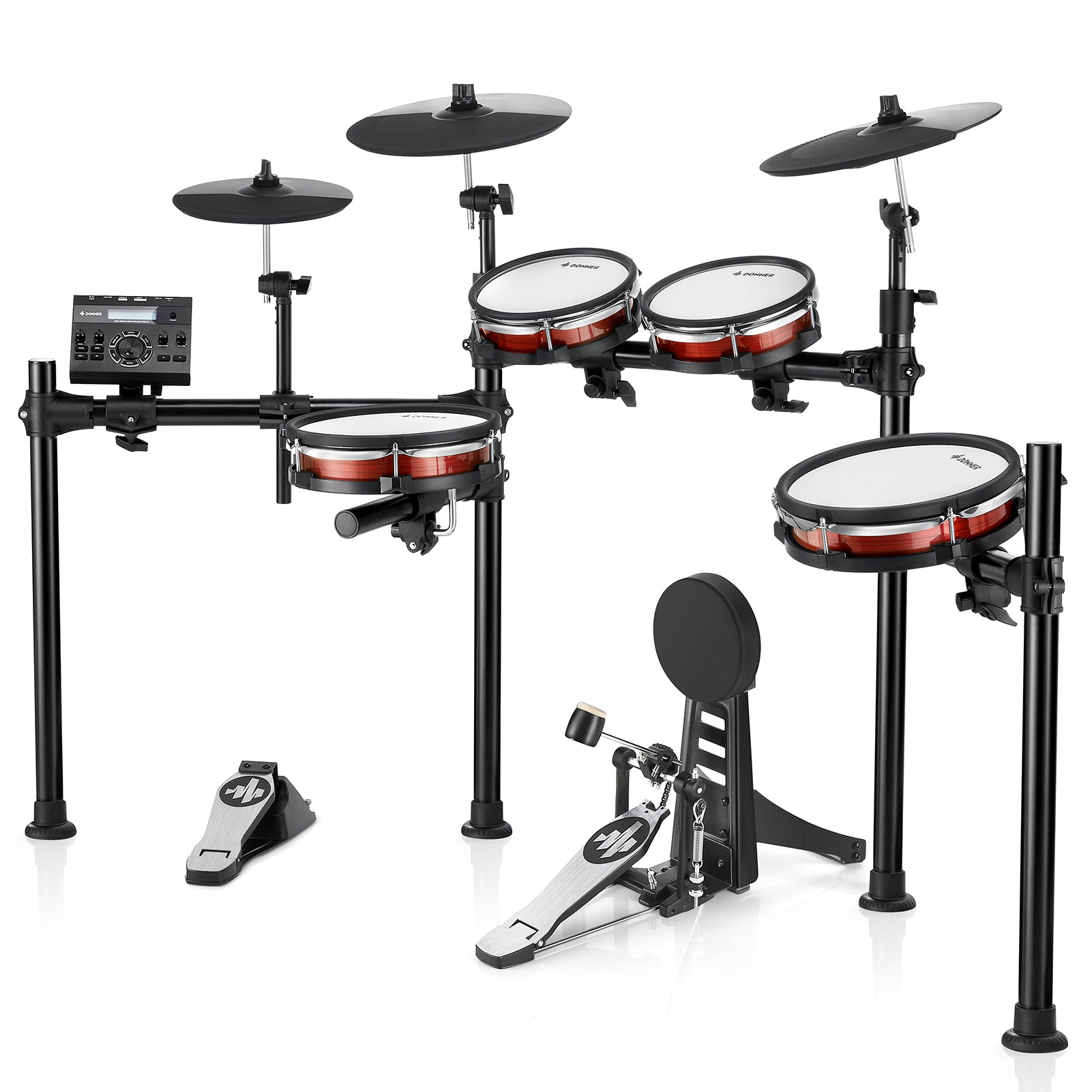 donner-ded-200-max-electronic-drum-set-5-drum-3-cymbal-with-drum-throne-headphone