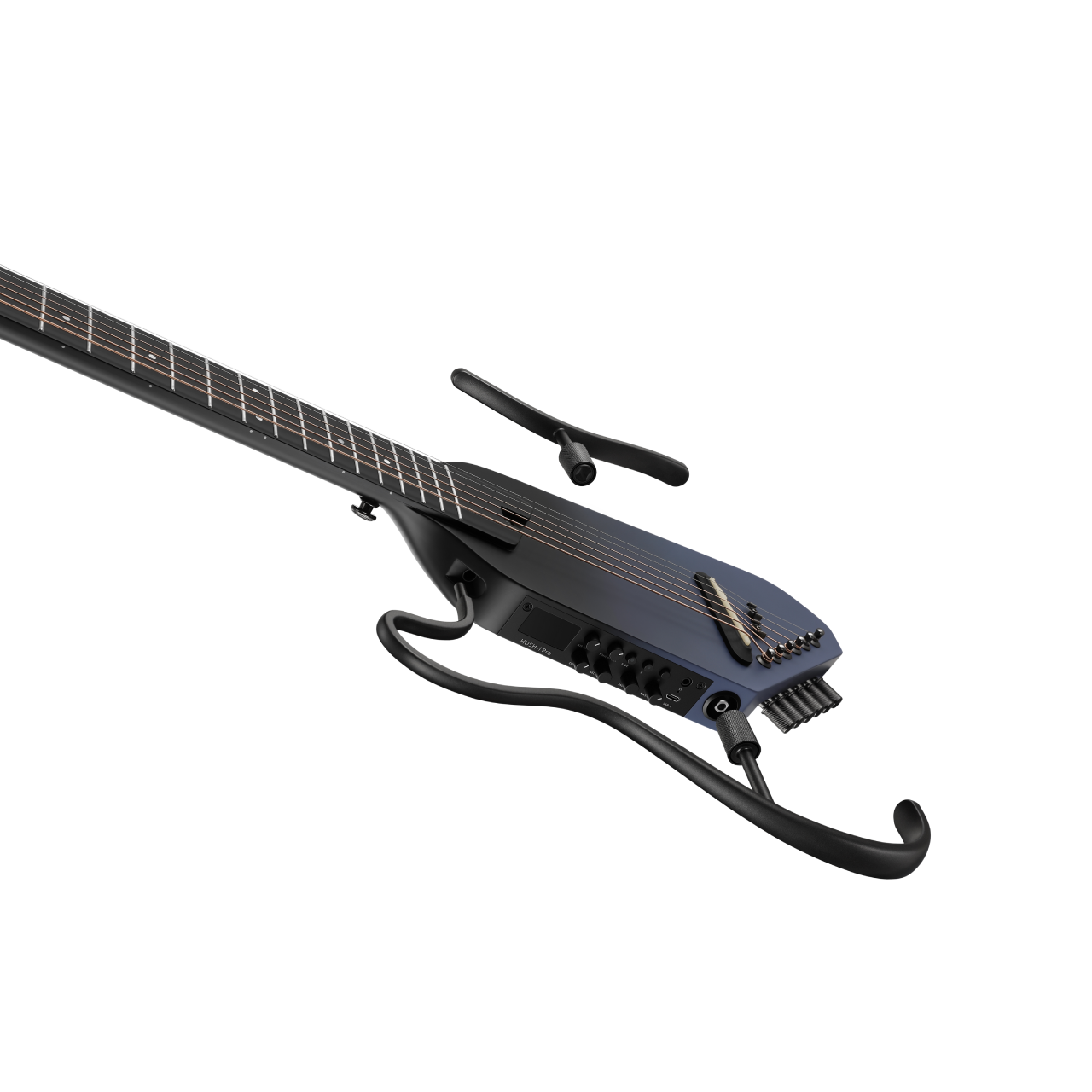 Donner HUSH™ I PRO Acoustic-Electric Travel Guitar-Deep Space Flight##