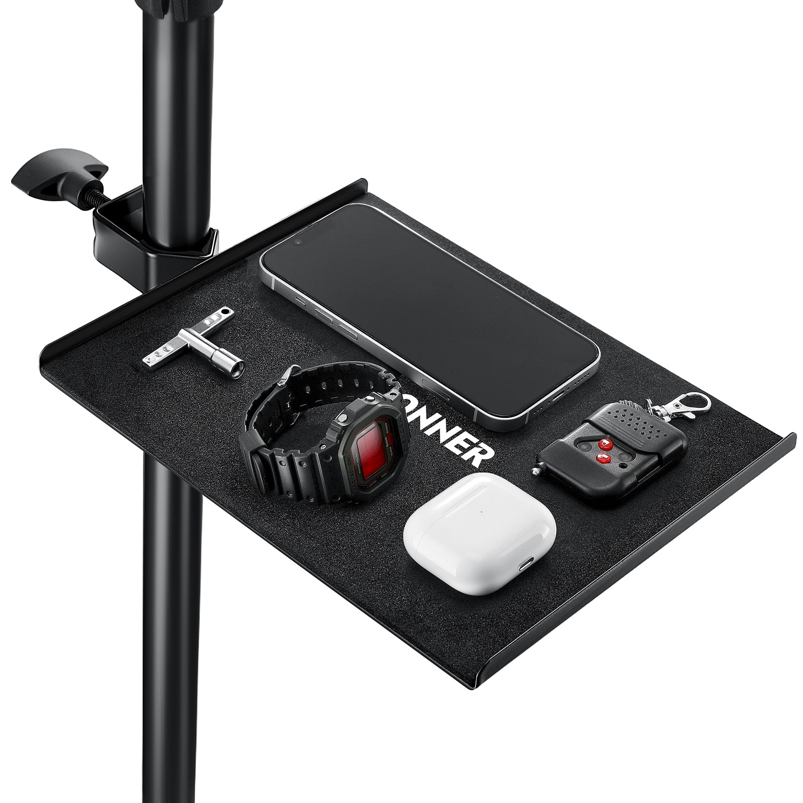 DONNER Electronic Drum Accessory Tray - Phone & Tablet Holder