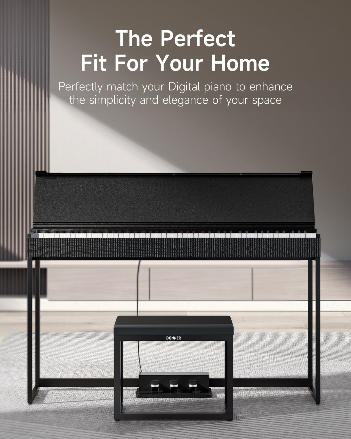 Donner DKB-200 Metal Piano Bench