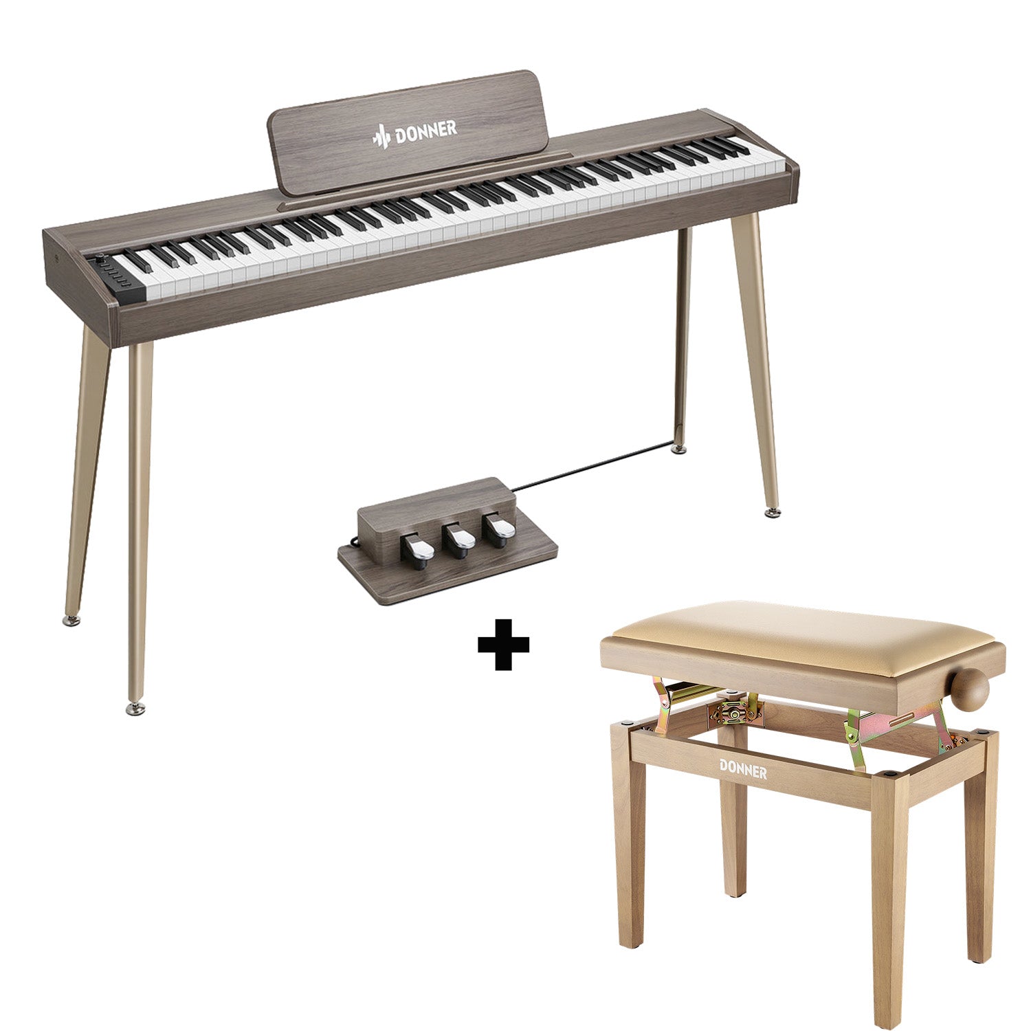Piano numérique semi-lesté Donner DDP-60 