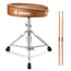 Tabouret de batterie marron Donner DT-50