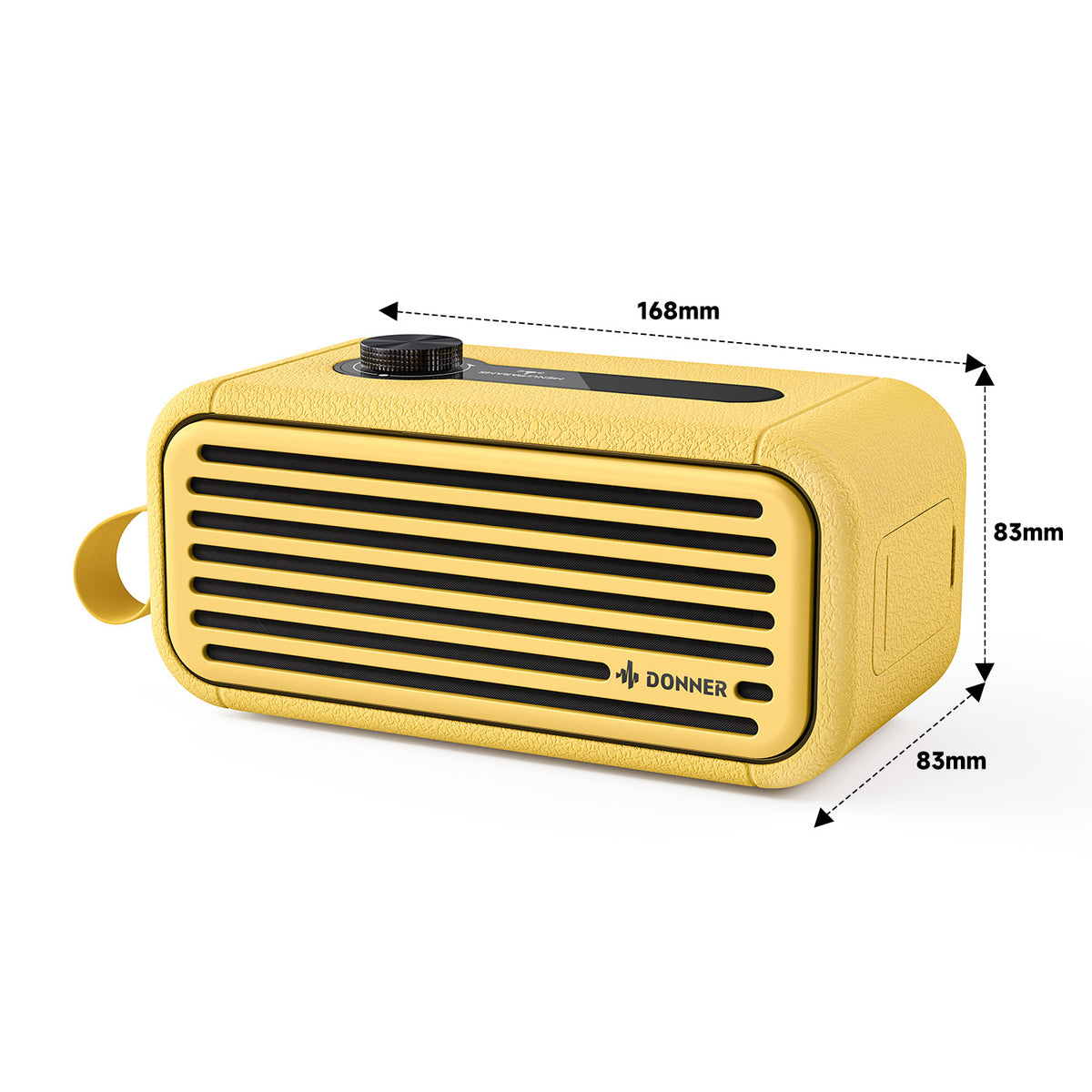 DONNER GO Electric Guitar Amplifier-Yellow##