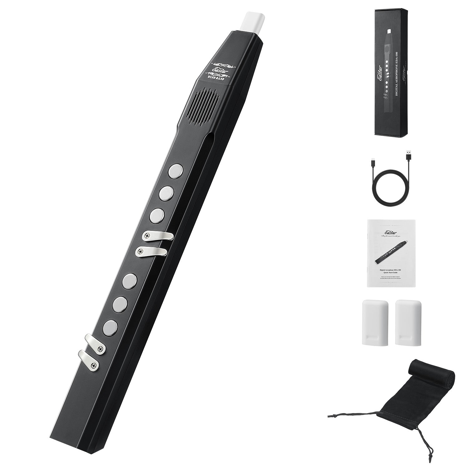 Eastar EDA-100 Digital Wind Instrument Black