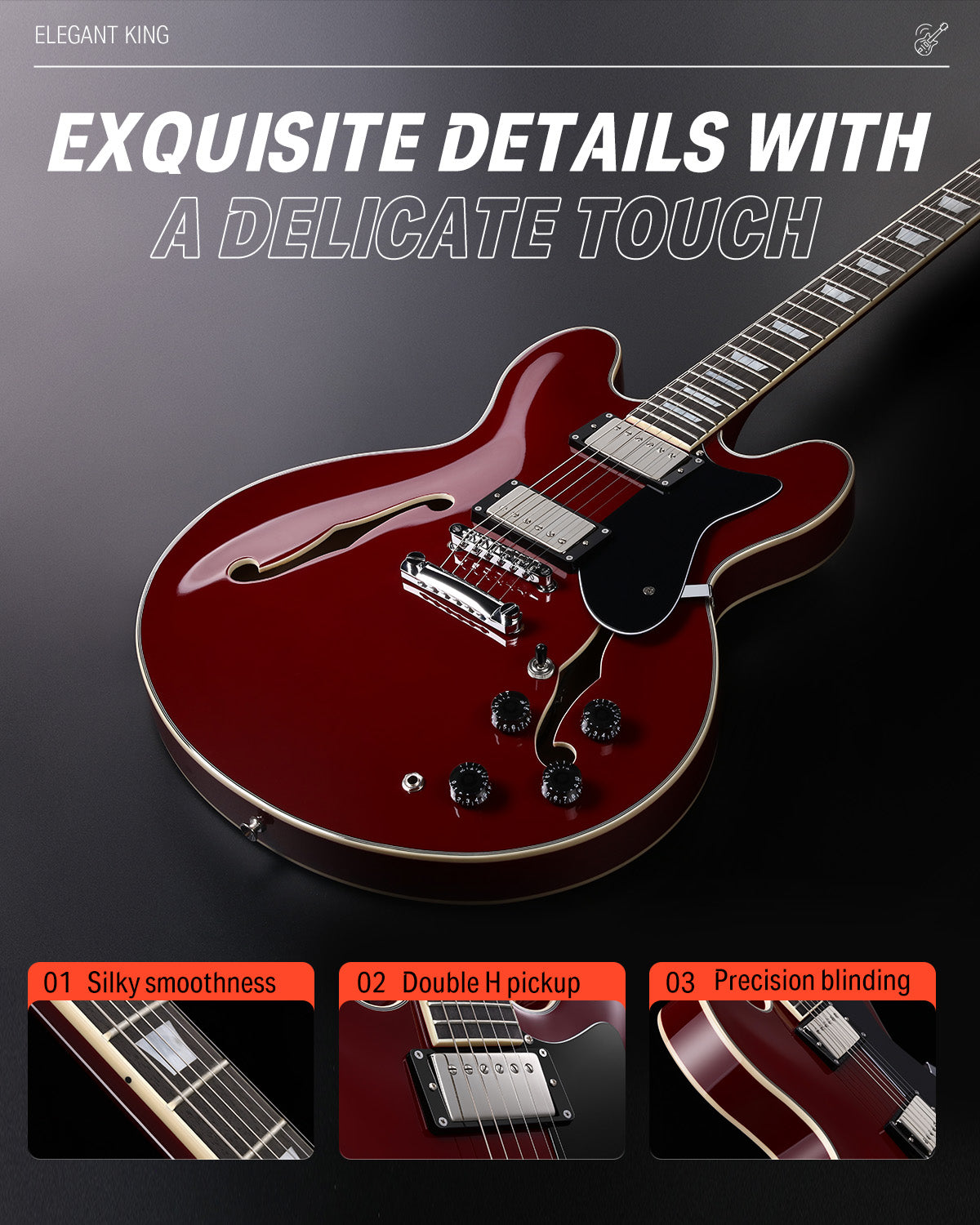 Donner DJP-1000 Electric Guitar