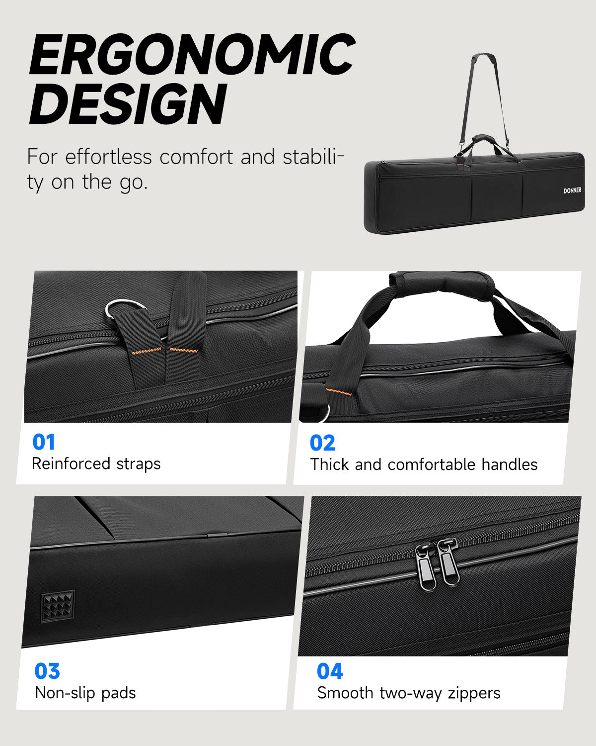 Donner 88-key Keyboard Bag