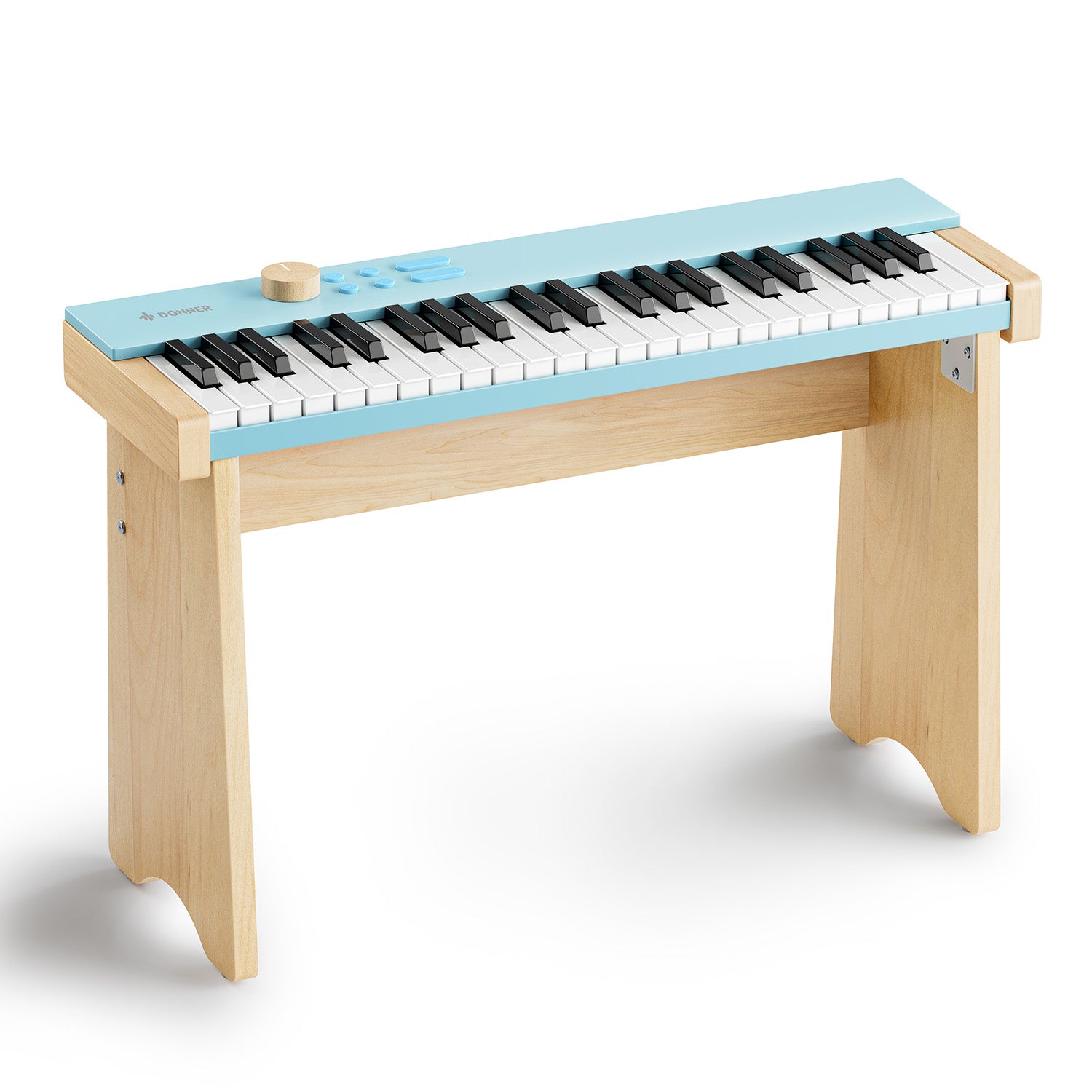 Eastar KIDO V20  Mini Digital Keyboard with 44 Keys and Stand-Blue##