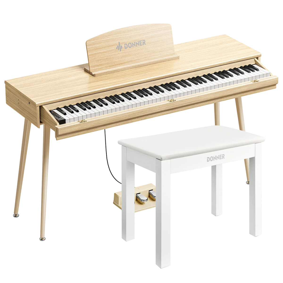 Donner DDP-65 88-Key Drawer Style Digital Piano