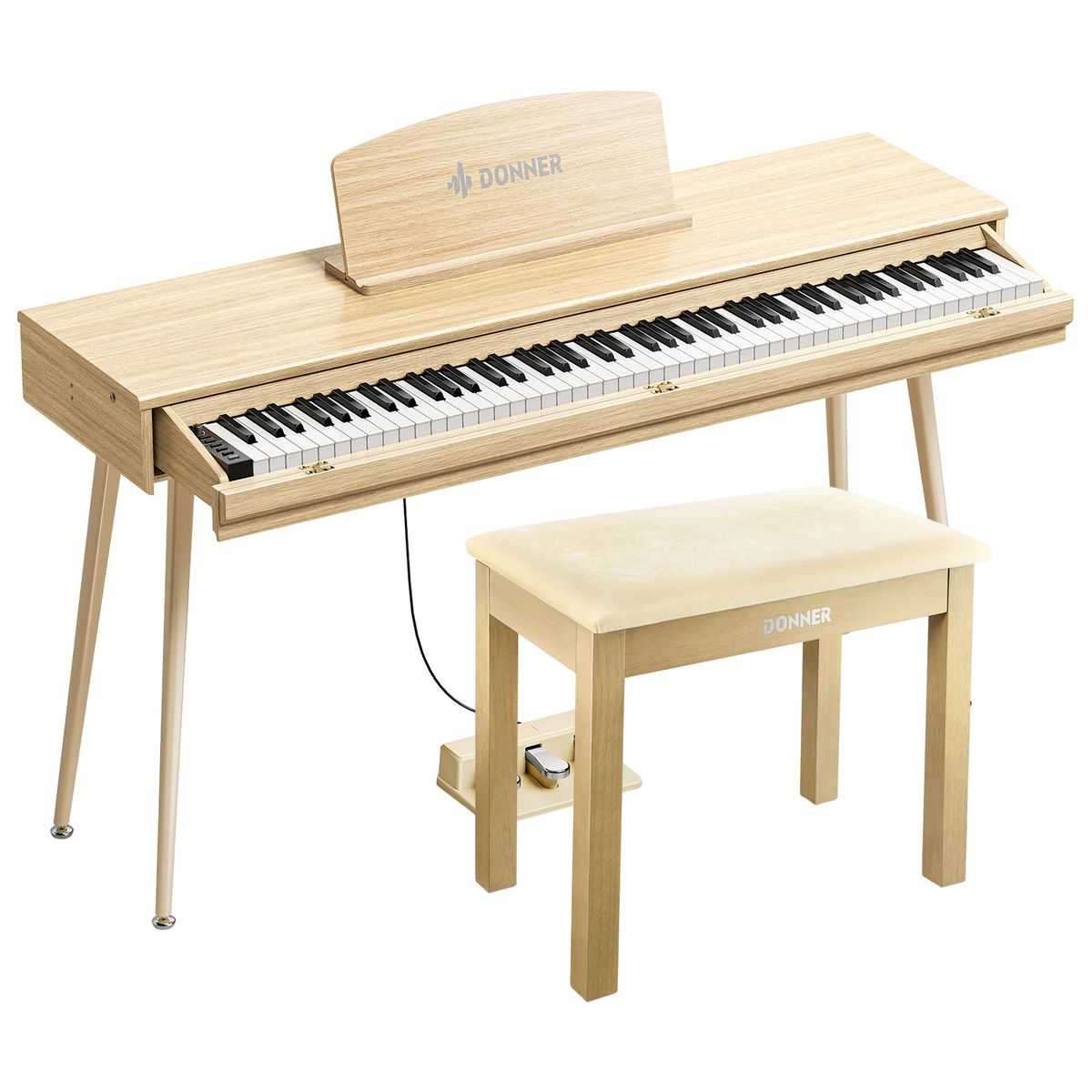 Donner DDP-65 88-Key Drawer Style Digital Piano