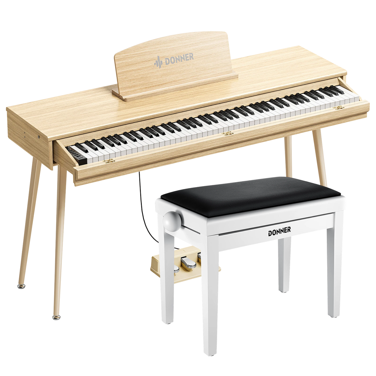 Donner DDP-65 88-Key Drawer Style Digital Piano
