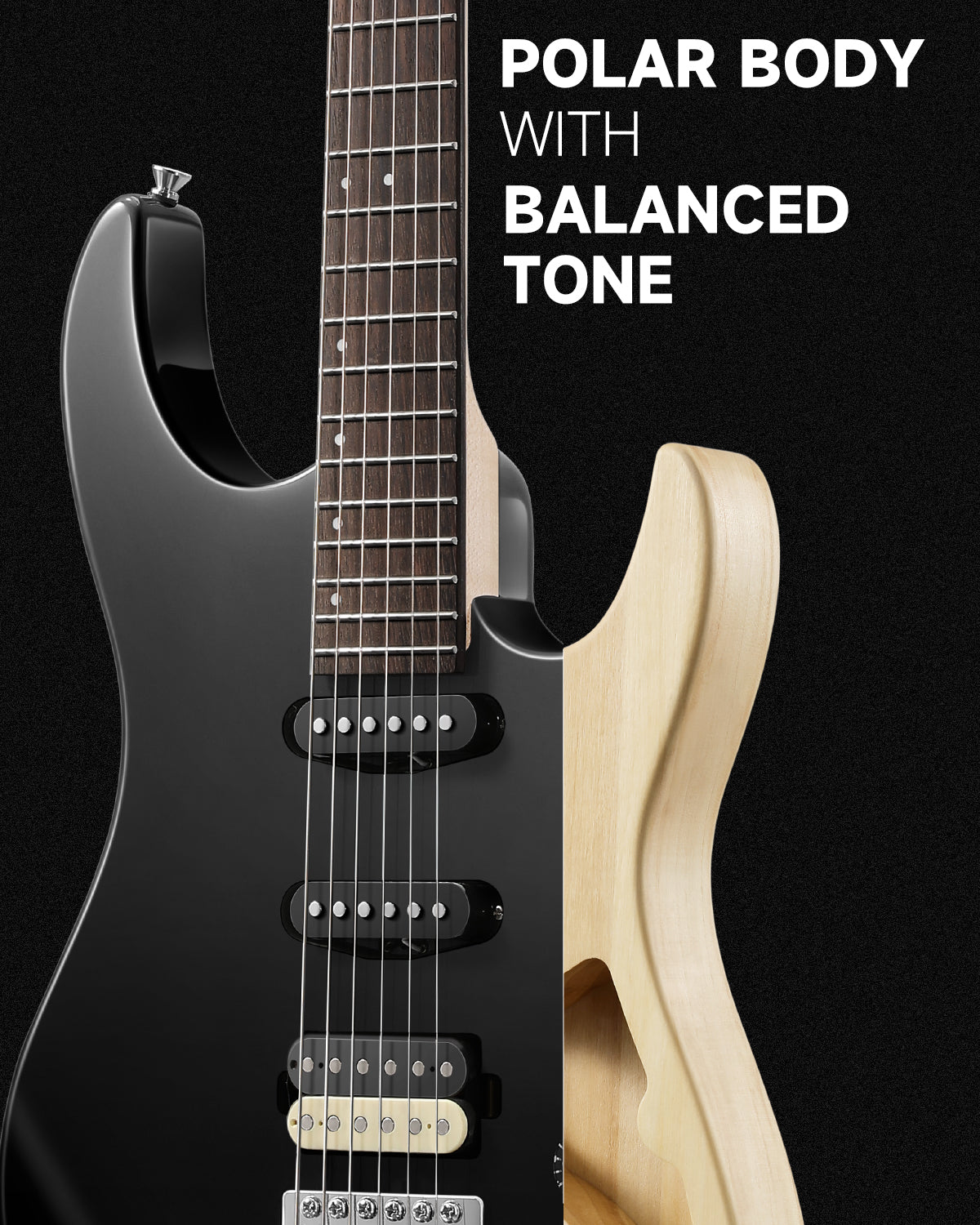 Donner DMT-66 Electric Guitar-Black##