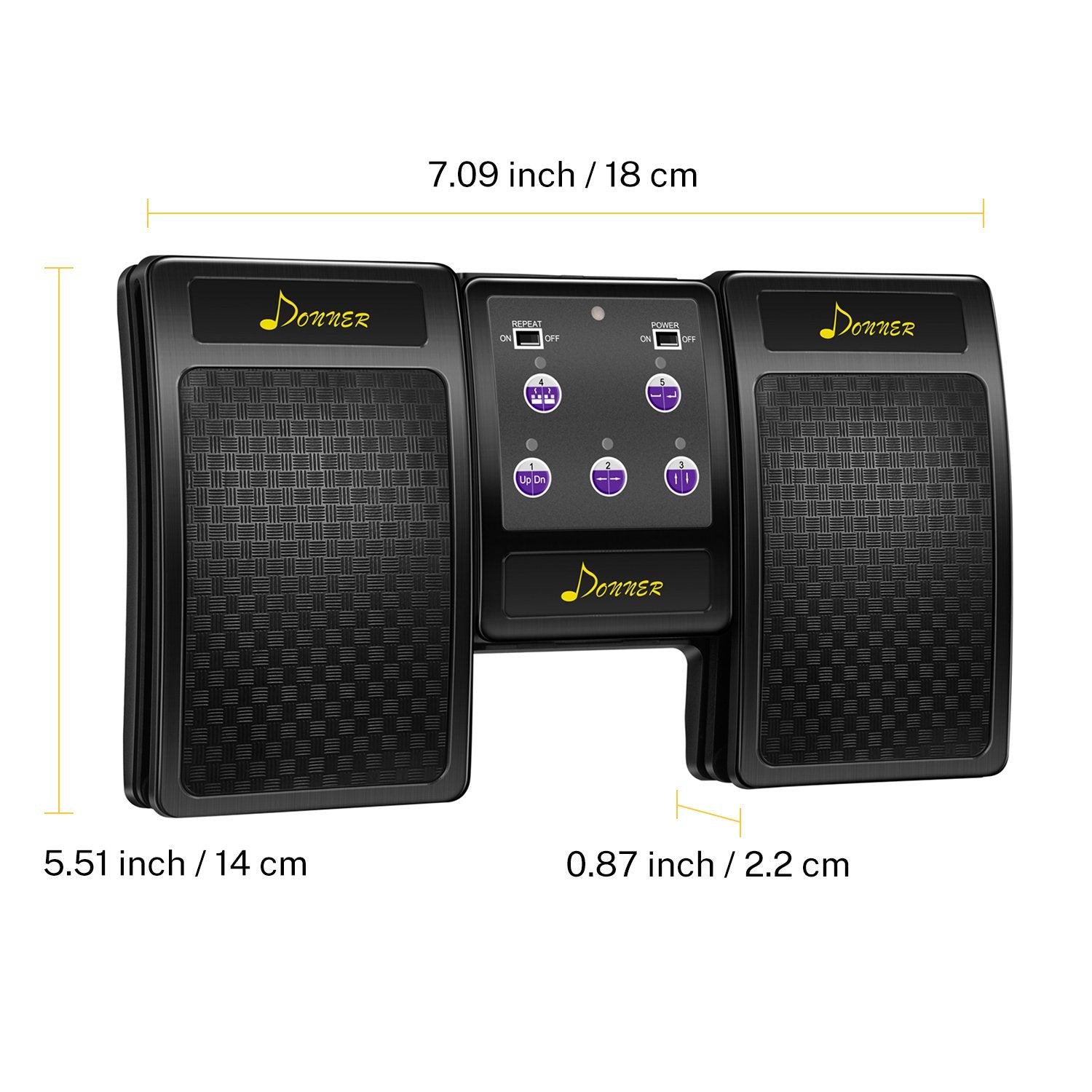 Wireless Page Turner Pedal for Tablets & Phones