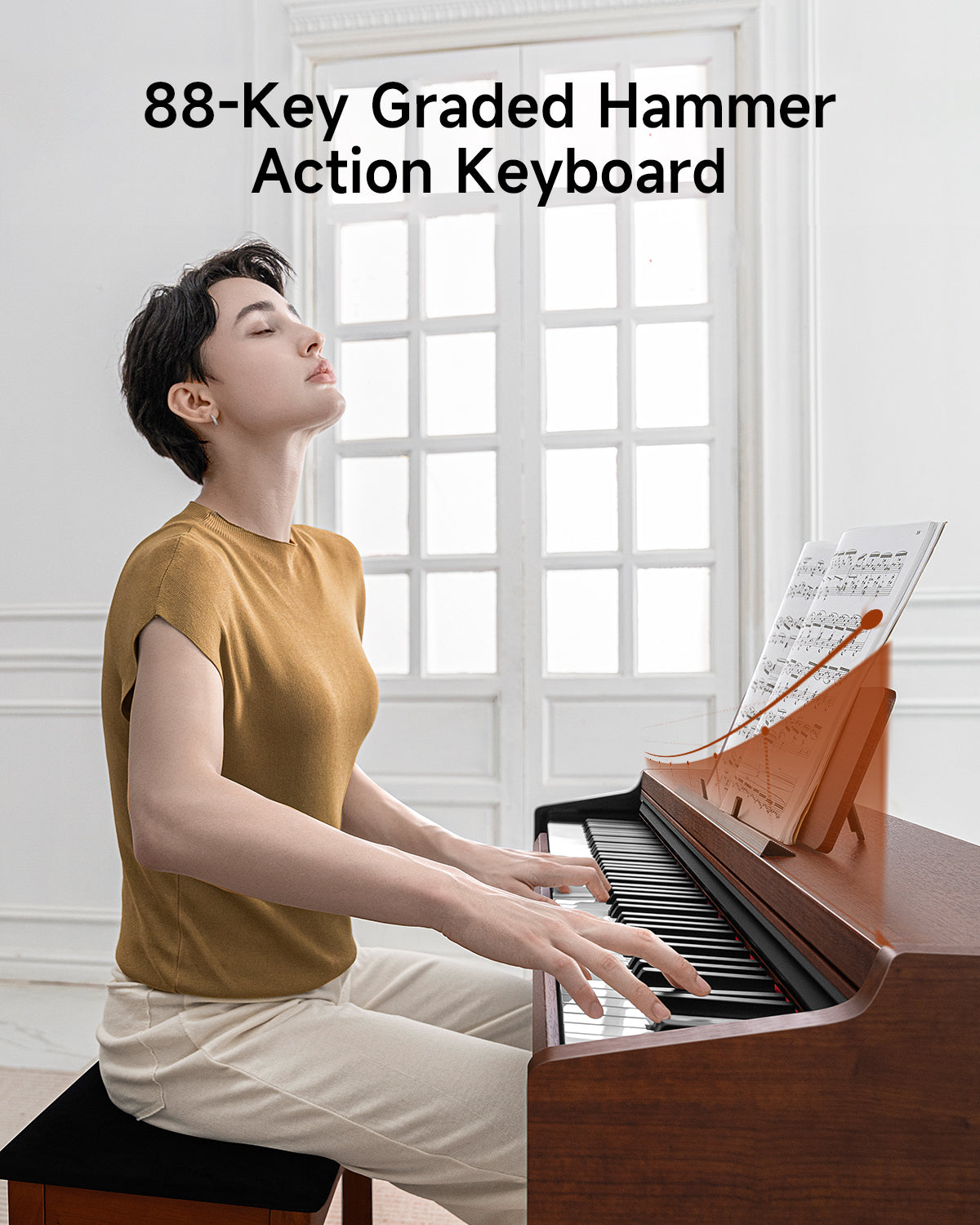Donner DDP-200 PRO Upright Digital Piano