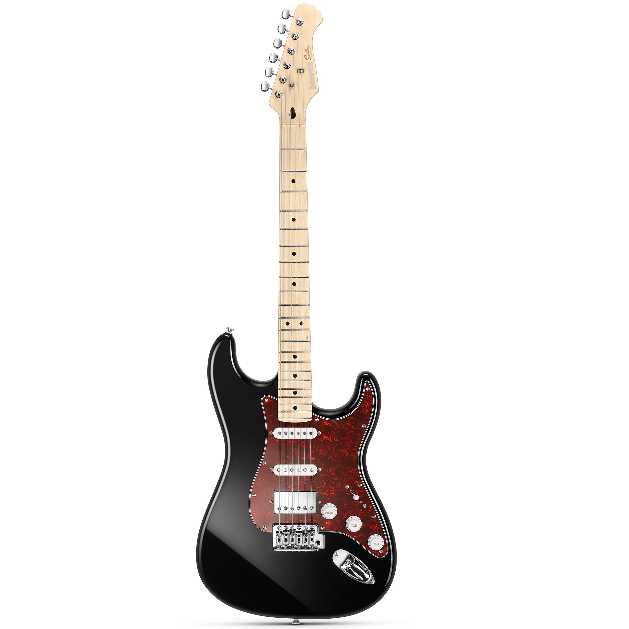 Donner DST-152 エレキギター HSSピックアップ　M2219 Amazon.com: Donner DST-152R Electric Guitar, 39