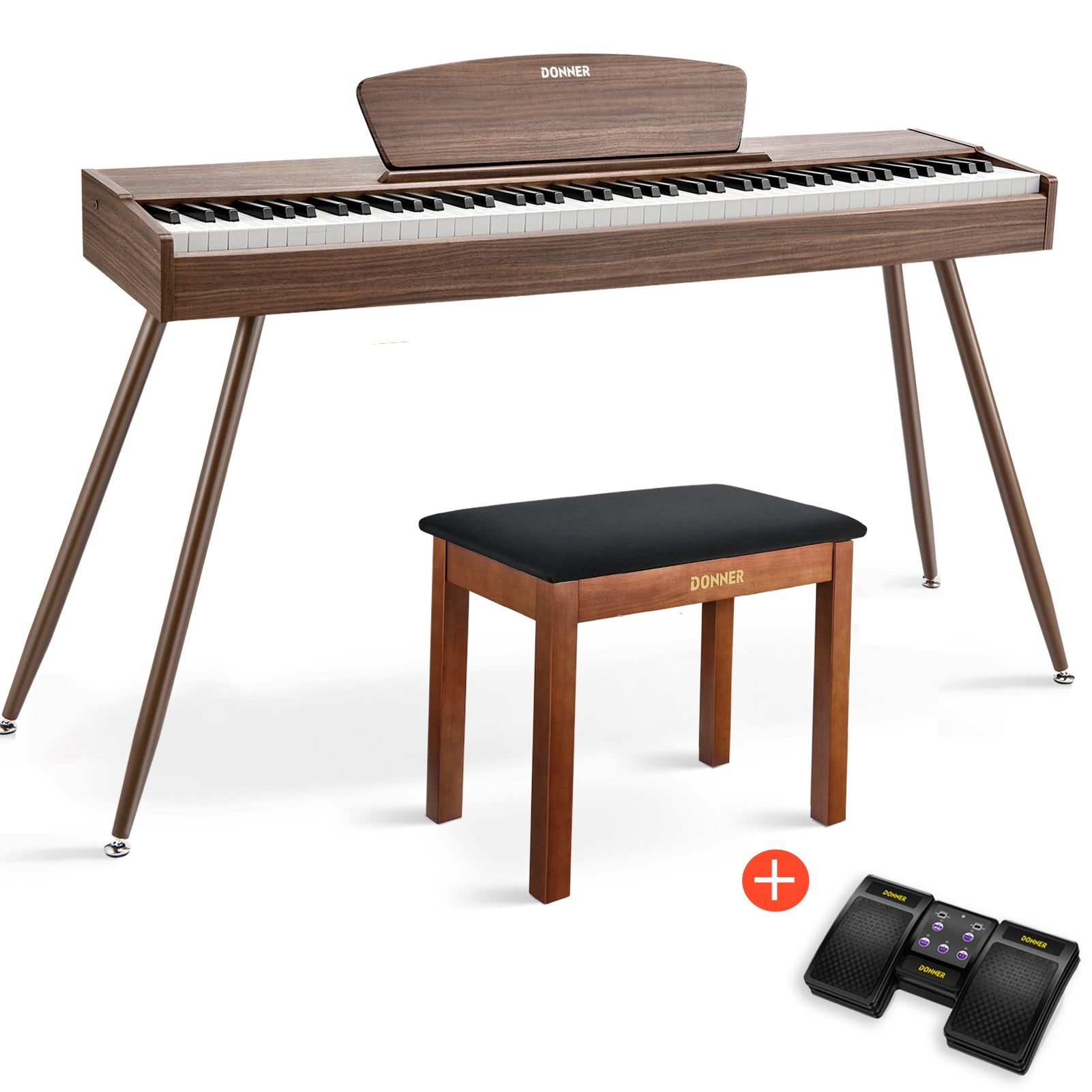 Donner DDP-80 Houten Digitale Piano 