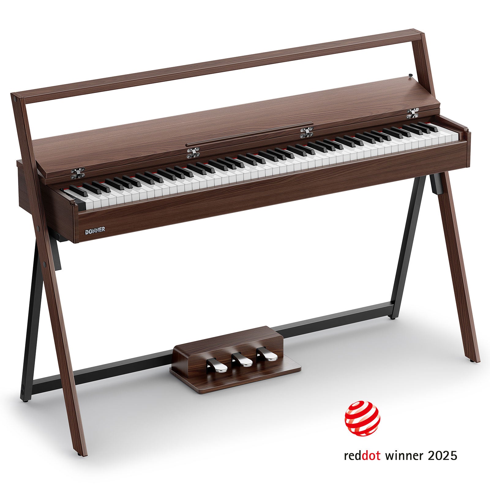 Donner OURA™ R300 Home Digital Piano-Walnut##