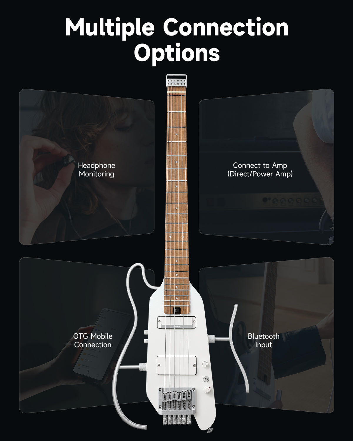 Donner HUSH X Pro Electric Guitar
