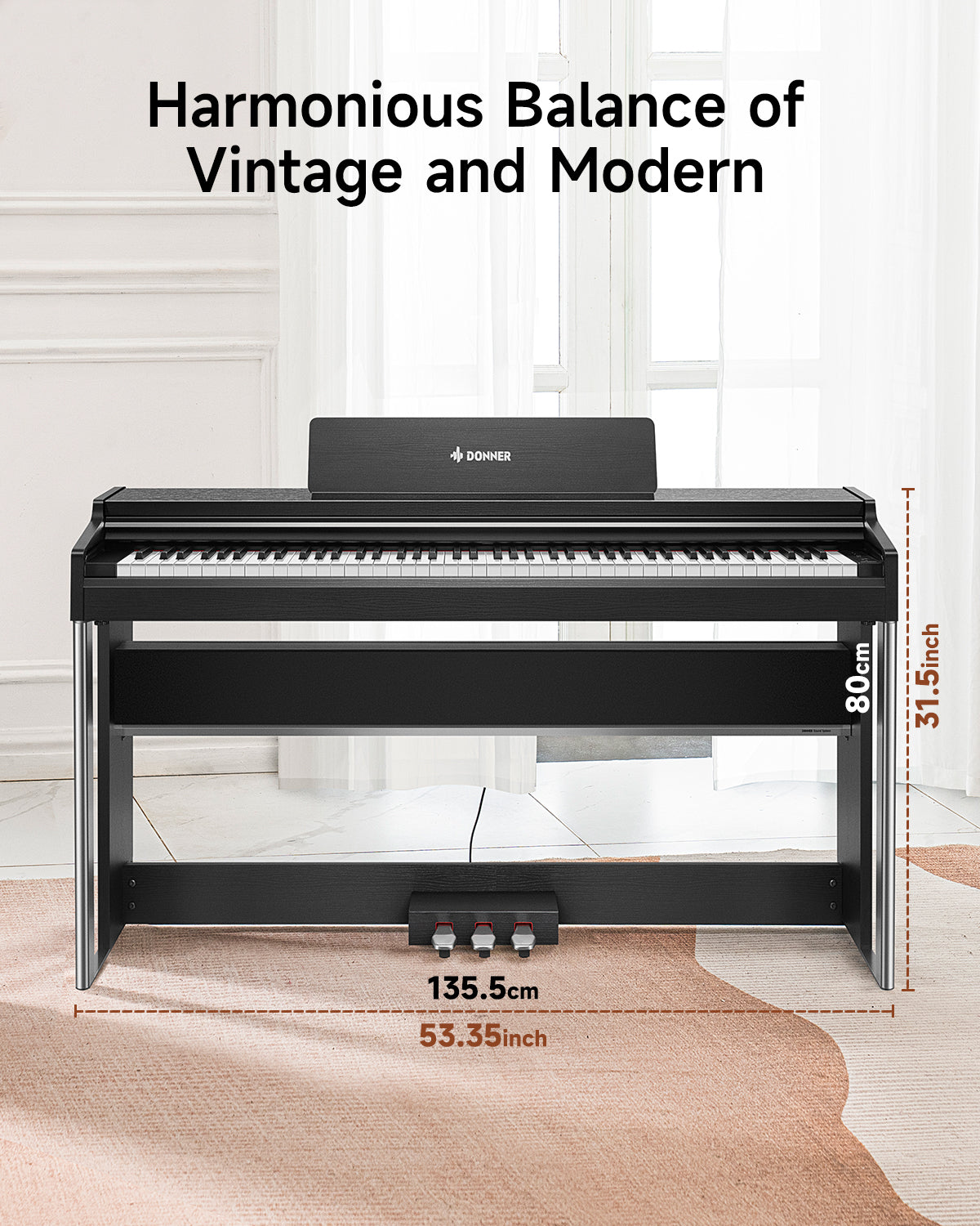 Donner DDP-200 PRO Upright Digital Piano